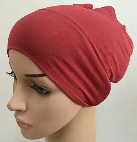 mode modal coton coton musulman intérieur hijab tube casquettes islamique sous écharpe chapeaux 39 couleurs sont disponibles