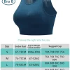 brassiere sport femme, crop top, soutien gorge de sport à fort impact, soutien gorge de sport en maille respirante à dos creux, débardeur, gilet antichoc pour femmes, soutien gorge de yoga pour course à pied et fitness