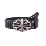 Ceinture côtelée tendance pour femme, vêtement vintage en jean chic, ceinture décorative vent foncé