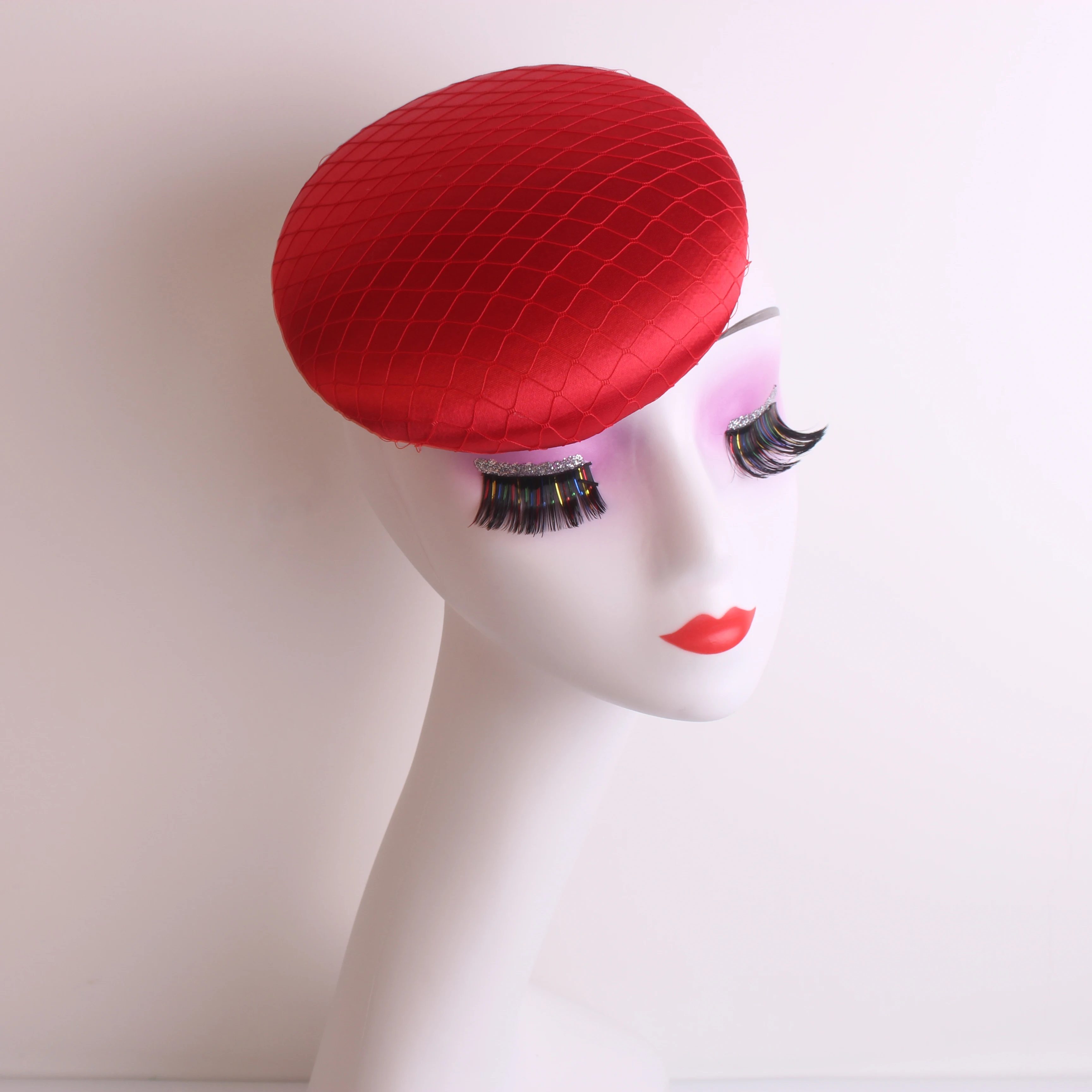 Bases de fascinateur en Satin de 15CM, vente en gros pour femmes, chapeaux de mariage, accessoires de cheveux chics, bricolage, fabrication de casquettes de chapellerie de fête, vente en gros