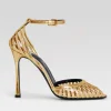 sandales à talons aiguilles à bout ouvert pour femmes, sexy, élégantes, de fête, creuses, catwalk, nouvelle boucle de couleur unie, sandales romaines décontractées, été
