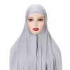 conception broche gratuite maillot instantané hijab femmes jersey bonnet islam châles et enveloppes bonnet hijab sous écharpe casquette foulard femme
