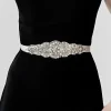 mode ruban ceinture de mariée argent style coréen ceinture de mariage longue robe ceinture ceintures de mariée mariée