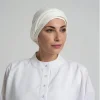 nouveau modal jersey instantané hijab femme musulman sous écharpe casquettes coton extensible chapeau islam turban bonnet foulard foulard bandeau