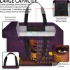 sacs fourre tout africains et jeunesse pour femmes, sacs à main black art, cartable magique afro pour filles noires, sacs à main pour salle de sport, école, voyage
