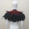 y2k Écharpe de luxe pour femme, cosplay, cape d'halloween, paréos, châle, punk