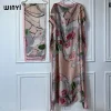 winyi robe traditionnelle africaine pour femmes, abaya dubaï, caftan de luxe, robe de soirée élégante, longueur maxi, couvertures de plage