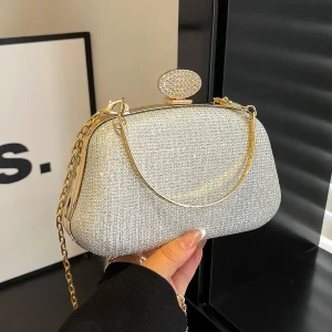 Sac à bandoulière pour dîner, sac de soirée élégant, pochette de mariage, sac à main noir pour dames, pour dîner, événement, Occasion formelle