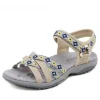 2025 nouveau printemps/été sandales de sport imprimé 36 42 grandes sandales pour femmes chaussures d'été bout ouvert confortable femme chaussures pour femmes