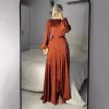 robes maxi musulmanes pour femmes fête abaya jalabiya eid ramadan robes maroc dubaï abayas caftan islam arabe longue robe 2025