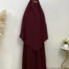 femmes musulmanes du moyen orient dubaï femme turque hijab solide femme musulmane khimar enveloppé malaisien châle écharpe hijab marocain
