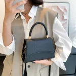 Sac à bandoulière en cuir Pu solide, sacs à main de styliste à poignée supérieure pour femmes, sacs à bandoulière décontractés de luxe