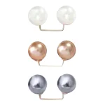 Épingles de sûreté antidérapantes en perles, 8 pièces, broche de décoration pour robe, épingles de fixation de taille, réglage du col, écharpe, mode de sécurité