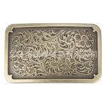 Une belle boucle de ceinture, motif délicat de Style rétro, semble venir d&rsquo;un ancien cour