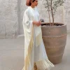 caftan eid robe de soirée longue pour femmes musulmanes, élégante, pour ramadan, dubaï, abaya, turquie, islam, 2023