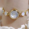 femmes bracelet montre 2025 nouveauté pour dames montre bracelet or créatif élégant mode dropshpping femme horloge femmes montre