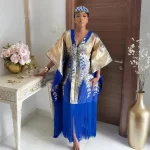 Abayas robes africaines pour femmes vêtements africains traditionnels 2025 Dashiki Ankara tenues Robe Robe caftan musulman Maxi Robe longue