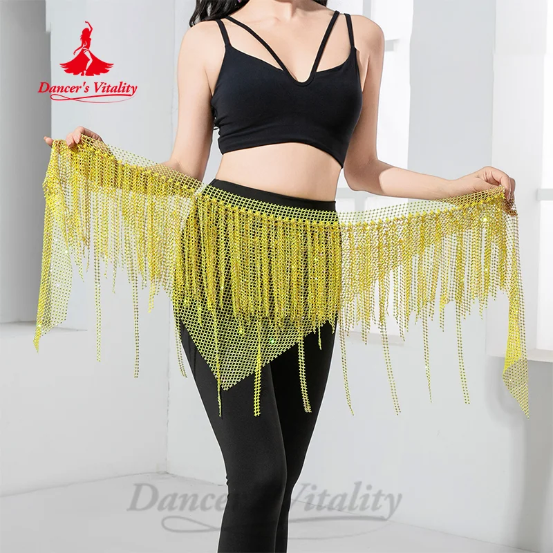 Ceinture de danse du ventre pour femmes, écharpe triangulaire à pampilles, accessoires de compétition pour enfants et adultes, ceintures d’entraînement pour filles, chaîne de taille Ceinture de danse du ventre pour femmes, écharpe triangulaire à pampilles, accessoires de compétition pour enfants et adultes, ceintures d’entraînement pour filles, chaîne de taille