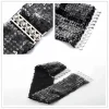 nouvelle mode métallique paillettes ceinture femmes robe ceintures cool punk brillant élastique extensible large ceinture cinch robe bijoux accessori