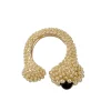 bagues ouvertes en métal de tempérament de luxe pour femmes et filles, bijoux à la mode, cadeaux de mariage, accessoires de conception populaire, livraison directe
