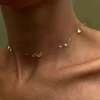 collier goutte d'eau boucles d'oreilles goutte de pluie résine glace clair goutte de rosée bijoux goutte d'eau cristal femmes accessoires élégants nouveau
