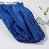 tissu en satin de haute qualité au mètre pour vêtements, robes, couture, tissu uni, épais, mat, doux et lisse, soyeux, respirant, jaune