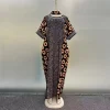 robe longue d'été ample pour femmes/dames, maxi, imprimé, manches courtes, abayas, style africain, nouvel arrivage 2025