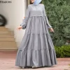abaya robe de soleil décontractée pour femmes, robe musulmane, manches longues, vêtements islamiques, dubaï, mode, nouveau, 2025