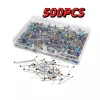 Épingles à coudre droites multicolores nacrées, 100/500 pièces, épingles à Quilting à tête sphérique pour tissu couturière, bijoux artisanaux de bricolage