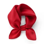 Rouge 100% foulard en soie naturelle petites femmes foulard de cou de luxe vraie soie 50*50 carré hijab foulards dames printemps automne