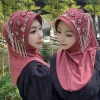 2025 chapeau femmes arabes ramanda hijab châles musulmans