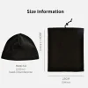 Écharpe épaisse protection des oreilles col polaire chapeau cagoule bonnet chapeau hommes casquette d'hiver hiver masque facial pull casquette bonnets chapeau