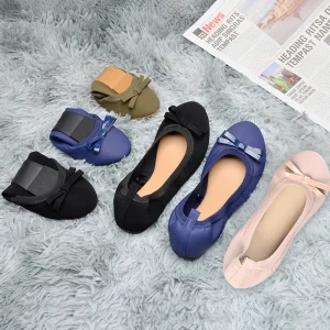 Ballerines plates ornées de nœuds, chaussures plates, l&rsquo;offre elles souples et rpm, commConsulcasual