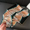 bandeaux college injfeeling pour femmes, foulard de la présidence, foulard pour femme, ruban long et maigre, cravates de sac, nouveau design, printemps 2025