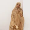 abaya d'été à strass, manches chauve souris, abaya de dubaï pour femmes, vêtements d'extérieur musulmans de soirée, robe islamique du ramadan eid hijabi