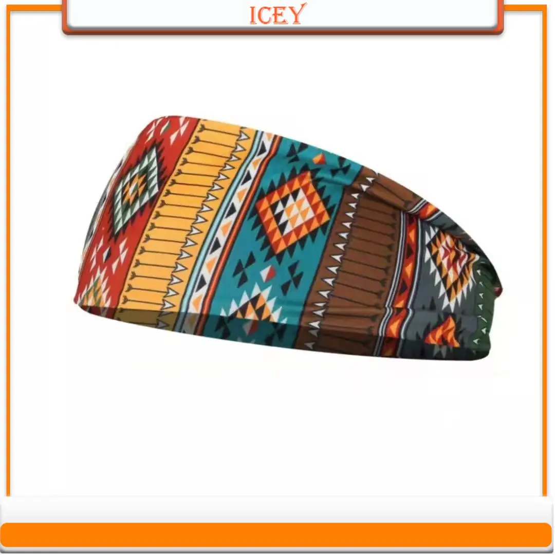 Hijab dames cyclisme nouvelle impression été Fitness sport extensible multifonctionnel bandeau Hijab dames cyclisme nouvelle impression été Fitness sport extensible multifonctionnel bandeau