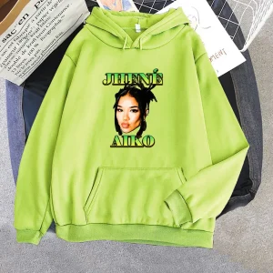 Jhene-Sweat à capuche AATM, Harajuku, Sweat confortable pour l&rsquo;automne, Vêtements gothiques Smile, Pulls punk pour femmes