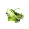 chapeau fascinateur en satin vert bleu noir, bandeaux avec voile de visage, nœud élégant, chapeau de fête de cocktail de mariée, couvre chef fascinateur