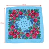 70*70 cm foulard pour femmes écharpe carrée coton imprimé bandana protection d'été hijab hiver chaud bandana babushka