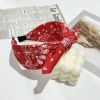 boho bow imprimé bandeaux pour femmes à large bord bandeaux vintage élégant cerceau de cheveux noeud croisé chapeaux filles cheveux accessoires