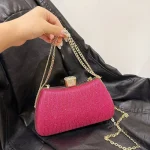 Sac à main pour femme fabriqué en cuir fin avec un style vintage simple et décontracté de styliste célèbre ​