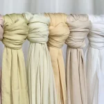 Écharpe Hijab en Satin Velours Premium pour Femme, Châle Uni Doux, Turban Musulman, Ramadan Chic