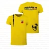 abarth hommes et femmes 3d imprimé t shirt été enfants haut harajuku vêtements de sport décontractés nom personnalisable t shirt
