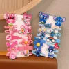 Épingle à cheveux en point de dessin animé pour bébé fille, 14 pièces, épingle à cheveux bb, frange mignonne, accessoires pour cheveux, pas de danger pour les cheveux, cadeaux pour bébé enfant