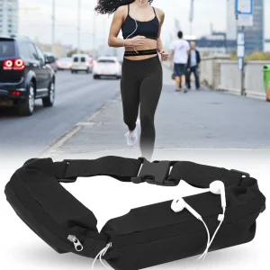 Sac de taille bouteille d&rsquo;eau sac à dos pochette pour téléphone sac de ceinture unisexe idéal pour la randonnée marathon course à pied cyclisme et le jogging