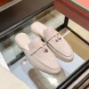 Chaussures plates confortables à enfiler en cuir pour femmes, chaussures décontractées à fond plat de Style rétro, chaussures de printemps, vêtements d&rsquo;extérieur