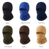 Écharpe épaisse protection des oreilles col polaire chapeau cagoule bonnet chapeau hommes casquette d'hiver hiver masque facial pull casquette bonnets chapeau