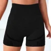 leggings de yoga europe et États unis sans couture haute élastique taille haute séchage rapide loisirs sport vêtements de yoga shorts pour femmes