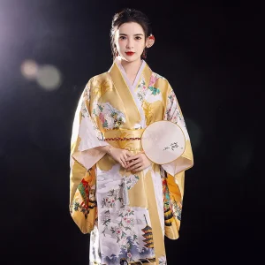 Kimono japonais traditionnel Haori pour femmes, chemisier Cosplay, vêtements d&rsquo;été à la mode, robe de soirée, vêtements de nuit