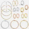 R & P argent haute qualité 2024 nouveau collier exquis boucles d&rsquo;oreilles bague Bracelet pour femmes bijoux de créateur de luxe livraison gratuite